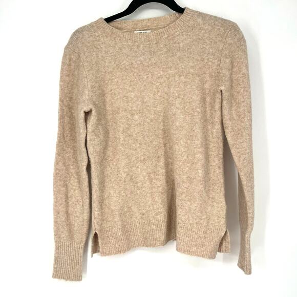 J. Crew Sweaters - J.Crew Extra Soft Yarn Sweater XXS Beige Wool Blend Crewneck BU223